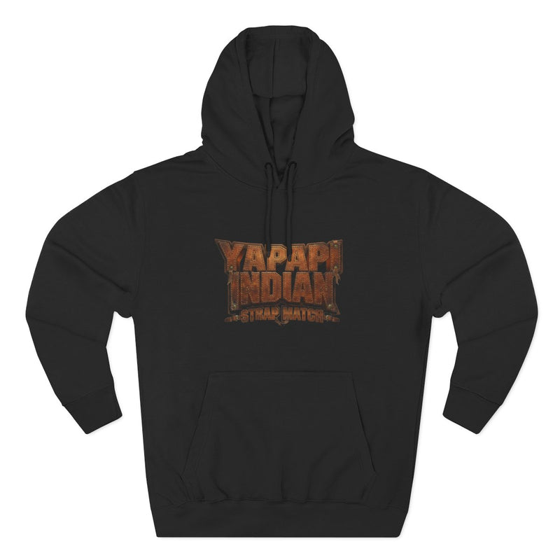 Yapapi Indian Strap Match™ Three-Panel Fleece Hoodie